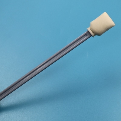 228mm Lint Free Blue Long Handle Rectangular Cleanroom Swab Impressora de grande formato Swab de espuma de limpeza