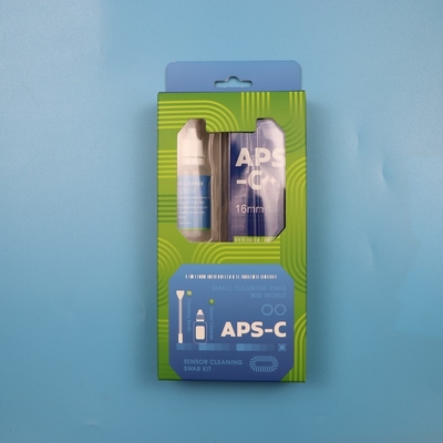 2 em 1 Kit de limpeza de câmera CMOS com líquido