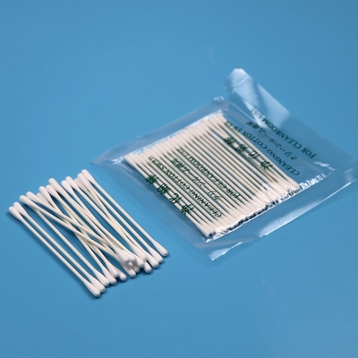 BB-001 Papel biodegradável 3,2 mm Samll Botões de algodão Cosméticos Qtips Maquiagem Remover cotonetes