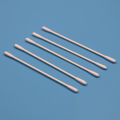 BB-002 Papel biodegradável 2,6 mm Pequeno cotonete cosmético Qtips de maquiagem Remover cotonete
