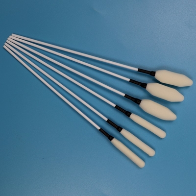 21cm Disponível Manopla Longa Trocar Limpeza espuma Swab Espuma Médica Stick