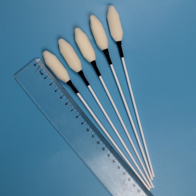 21cm Disponível Manopla Longa Trocar Limpeza espuma Swab Espuma Médica Stick