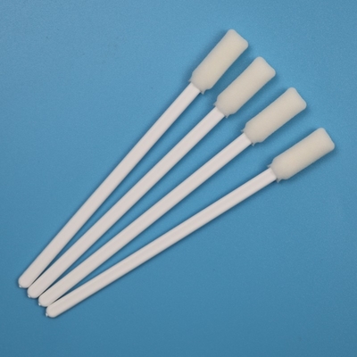 TX712 Em estoque Green Stick Rectangular Swab detalhada limpeza de precisão ESD espuma Swab para sala limpa