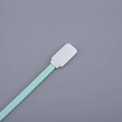 Swabs de ponta de retângulo de precisão TX714 (5 polegadas) Fibra de poliéster livre de lima para limpeza suave e eficaz em laboratórios e fabricação