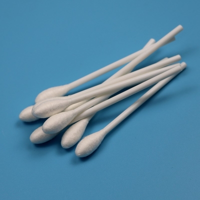 10cm PP Stick Grande Cabeça Redonda Botão de Algodão Qtips Médico Swab de Algodão aplicador