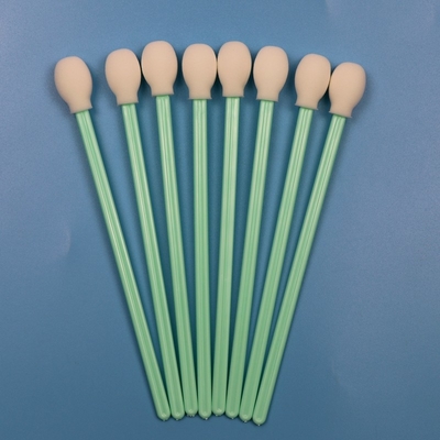 Lint Free 180mm Extra Long Handle Esponja Circular Detalhista Swab Impressora Limpeza Swab espuma