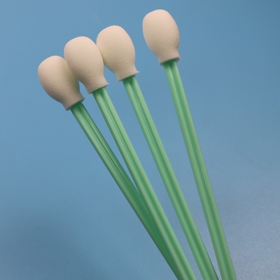 Lint Free 180mm Extra Long Handle Esponja Circular Detalhista Swab Impressora Limpeza Swab espuma