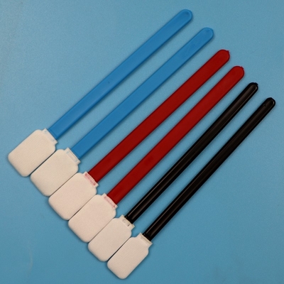 Kit de cotonetes de detalhamento de espuma PP vermelha sem fiapos para limpeza de carros com microfibra para limpeza de precisão