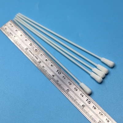 146 mm Swab de amostragem oral de nylon enrolado, sem ponto de ruptura para uso médico