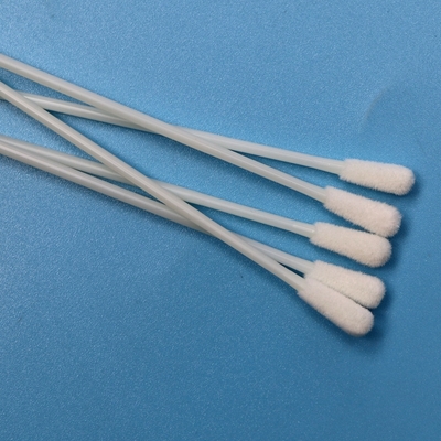 146 mm Swab de amostragem oral de nylon enrolado, sem ponto de ruptura para uso médico