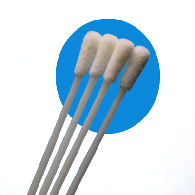 146 mm Swab de amostragem oral de nylon enrolado, sem ponto de ruptura para uso médico