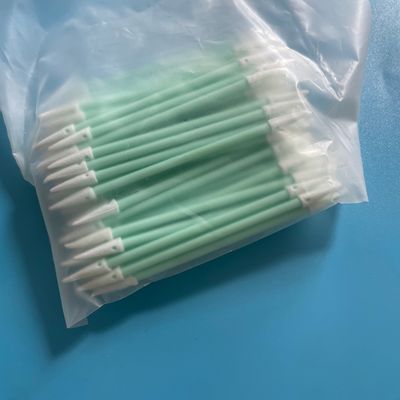 Swab de espuma de sala limpa de 75 mm de dupla ponta para limpeza de eletrônicos