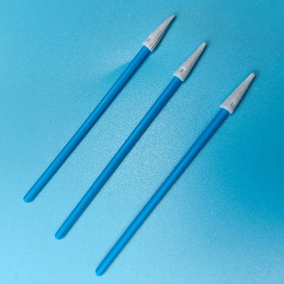 TX750 Ultra Low Lint Mini Pointed Cleanroom Sponge Swab detalhado ESD Swab de espuma para limpeza de precisão