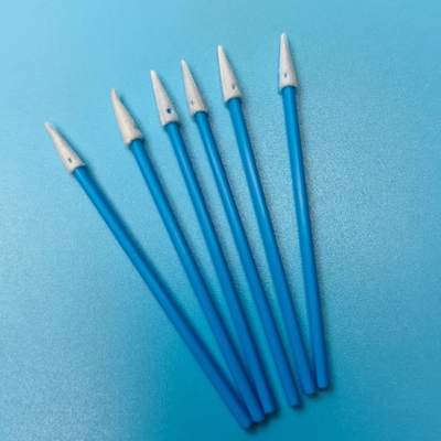 TX750 Ultra Low Lint Mini Pointed Cleanroom Sponge Swab detalhado ESD Swab de espuma para limpeza de precisão