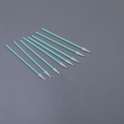Esfregão de poliéster de ponto afiado para eletrônicos Lentes ópticas PCB Limpeza de lacuna do teclado Alta absorção 75mm