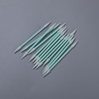 Cotonetes de limpeza com ponta dupla de 3 polegadas e pontas de espuma ESD aceitam - ideais para PCB, cabeçote de impressão, sensores e eletrônicos de precisão (100 unidades)