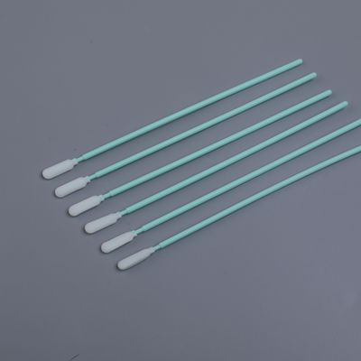 165 mm Swab de espuma longa com alça rígida para limpeza de ranhura livre de linta