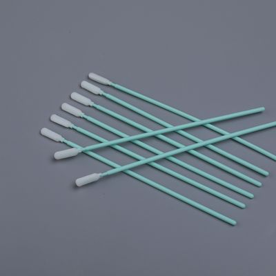 165 mm Swab de espuma longa com alça rígida para limpeza de ranhura livre de linta