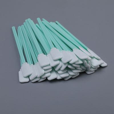 Flat Head Polyester Knit Applicator TX714: 125mm Total Length, Engineered for Applying & Removing Lubricants in Controlled Environments