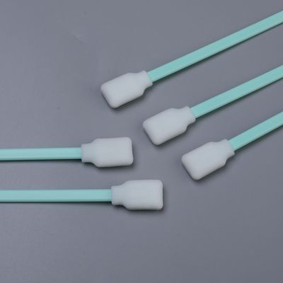 Swab de espuma sem espuma com alça de PP - 128 mm para manutenção de eletrônicos de precisão e cabeças de impressão