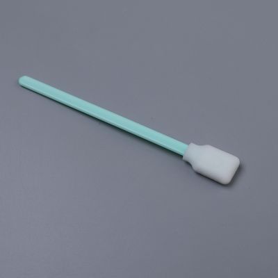 TX707 estilo cabeça de impressora limpeza de esfregão Lint livre de alta densidade espuma ponta PP manuseio sala de limpeza esponja esfregão 128mm 50pcs pacote