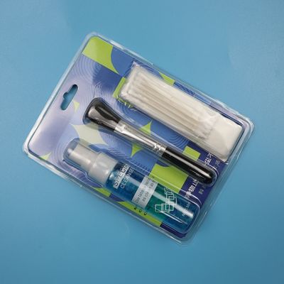 Lenços de Limpeza Portáteis de Microfibra 4 em 1 para Limpeza de Ecrãs, Laptops e Lentes com Solução