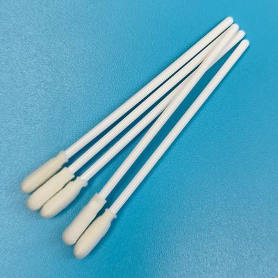 Cotonete de amostragem de superfície com ponta de espuma redonda de 8cm PP para coleta de amostras de controle ambiental para alimentos