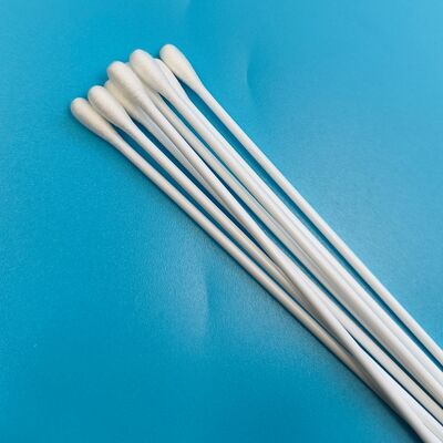 Esfregão de amostragem da superfície da Dacron descartável e quebrável PS Stick para teste de gripe alimentar Esfregão de coleta de amostras orais