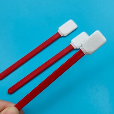 714 Cotonete de limpeza de carro quadrado plano sem fiapos detalhando cotonete de microfibra Clanroom para limpeza de tela