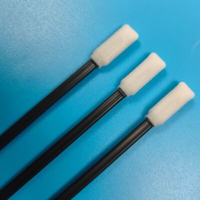 TX712 Lint Free Plastic Handle Sponge Swab Cleanroom Foam Tip Printer Cleaning Swab Detailing Swab