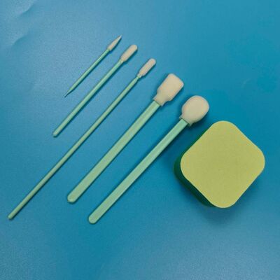 Portátil verde lidar com micro esponja detalhando kit de cotonete de limpeza de precisão kit de limpeza de carro