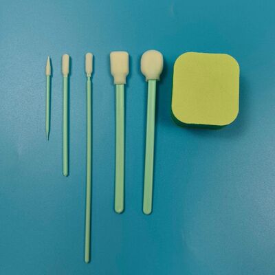Portátil verde lidar com micro esponja detalhando kit de cotonete de limpeza de precisão kit de limpeza de carro