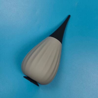 Soprador de ar de silicone com alto fluxo de ar embalado individualmente para limpeza de lentes de câmera com bico macio