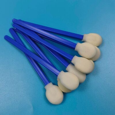 708 Lint Free Blue Handle Grande Cabeça Redonda Sala Limpa Esponja Esvabiador de Carro Limpeza Detalhada Esvabiador Limpeza de Carro Esvabiador de Espuma para Limpeza de Impressora