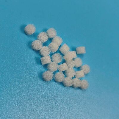 Cotonete de espuma de poliuretano de cilindro pequeno de 4,7 mm aplicador de esponja médica cotonete de aplicação de pasta e líquido dental