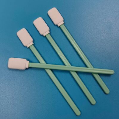 714 Swab Plano Quadrado Sem Fiapos Antiestático Swab para Sala Limpa Swab de Poliéster ESD para Limpeza de Superfícies de Semicondutores Swab de Detalhe