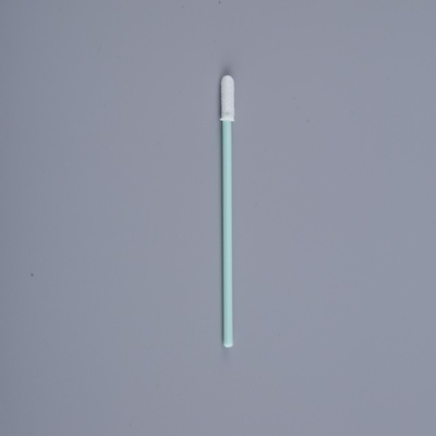 O semicondutor que limpa a anti estática limpa a vara branca principal fina do verde da espuma