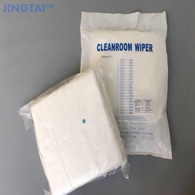 Limpador branco 6" de pano de limpeza do poliéster * 6" boa resistência de abrasão