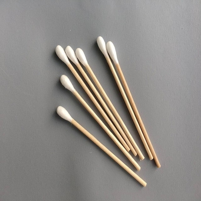 Classe mim cotonete do botão do algodão, grandes cotonetes de algodão para o exame Gynecological