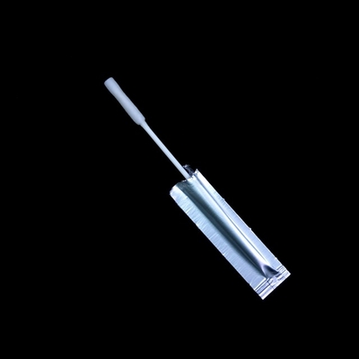 Os cotonetes de algodão repletos de álcool da segurança dobram PCes da cabeça 200/caixa plástica