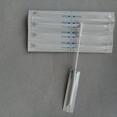 Pacote individual médico pre molhado do cotonete de algodão com álcool isopropílico de 50%
