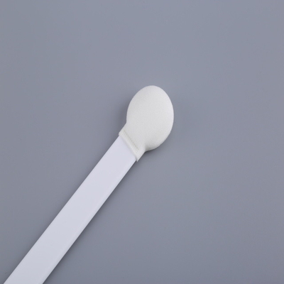 Material plástico personalizado do punho dos cotonetes altos da limpeza da espuma da absorvência