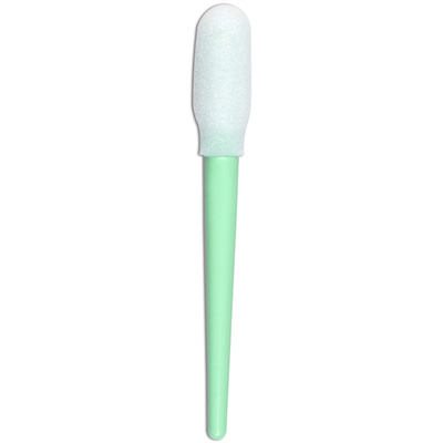 A limpeza da espuma do teclado do agregado familiar limpa a vara do poliuretano para a sala de limpeza