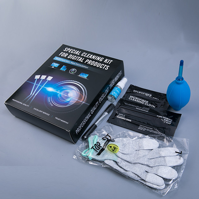 Jogo de limpeza de múltiplos propósitos personalizado, GV de limpeza do jogo da lente de Dslr aprovado