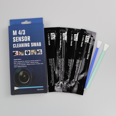 Sensor da câmera que limpa o cotonete de Microfiber