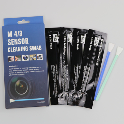 Sensor da câmera que limpa o cotonete de Microfiber