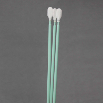 Cotonetes de limpeza sem fiapos de poliéster para sala limpa de 165 mm descartáveis ​​para impressoras