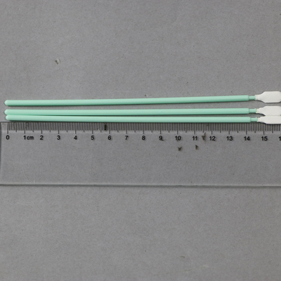 Cotonetes de limpeza sem fiapos de poliéster para sala limpa de 165 mm descartáveis ​​para impressoras