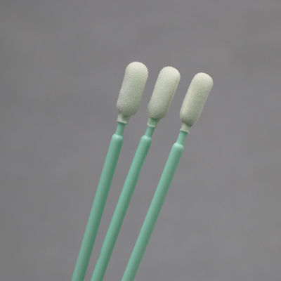 Swabs de limpeza de ponta de espuma de 165 mm com ligação térmica para buracos profundos 100 Swabs
