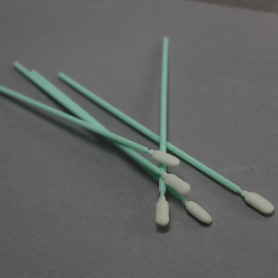 Cotonetes de limpeza da ponta ligada térmica da espuma de 165mm para o furo profundo